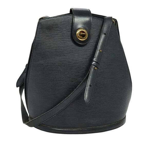 LOUIS VUITTON Epi Cluny Shoulder Bag Black M52252 - Picture 1 of 16